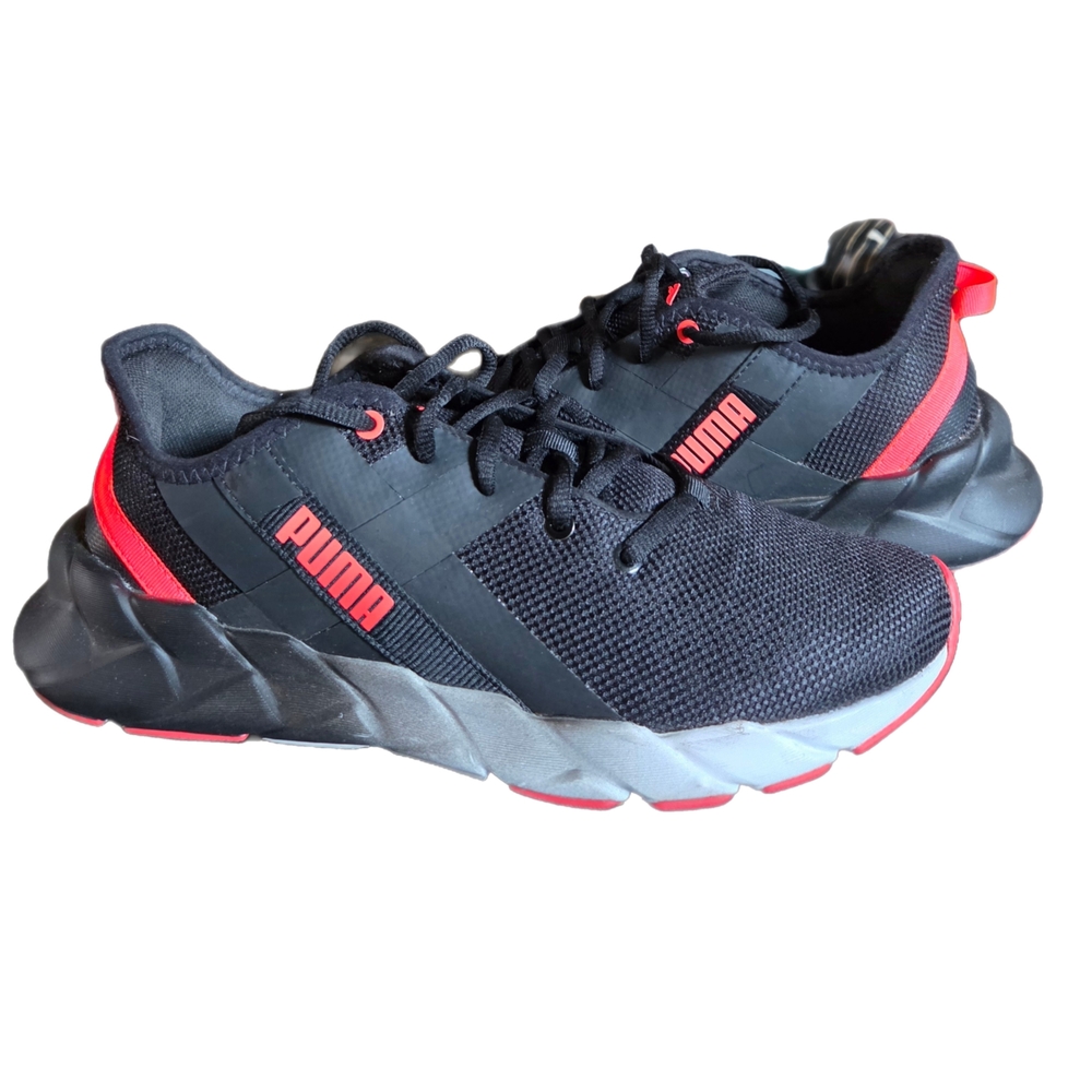 Puma Weave XT Black Running Sneakers - Picture 5 of 5